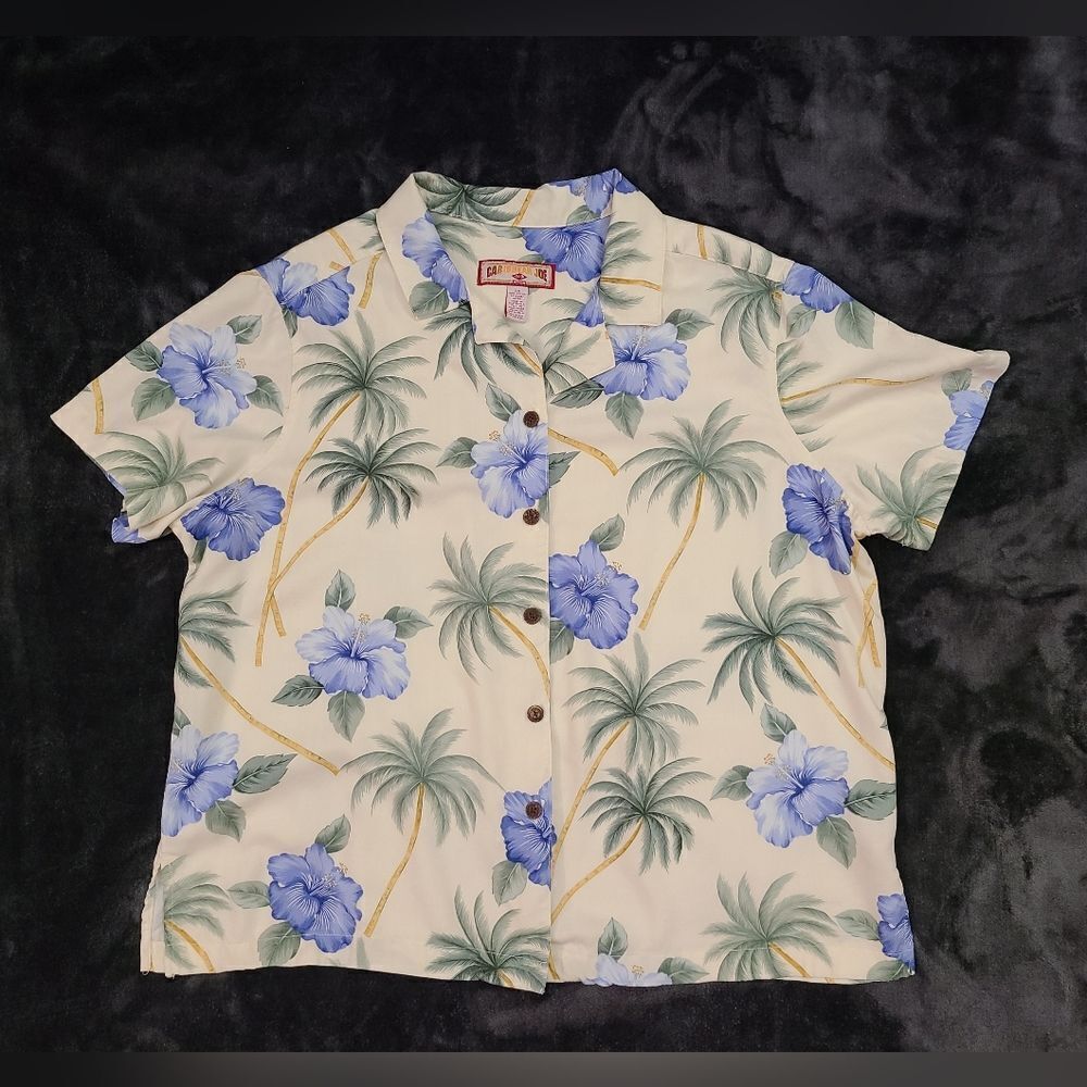 🌿"Caribbean Joe" Women shirt size 2X